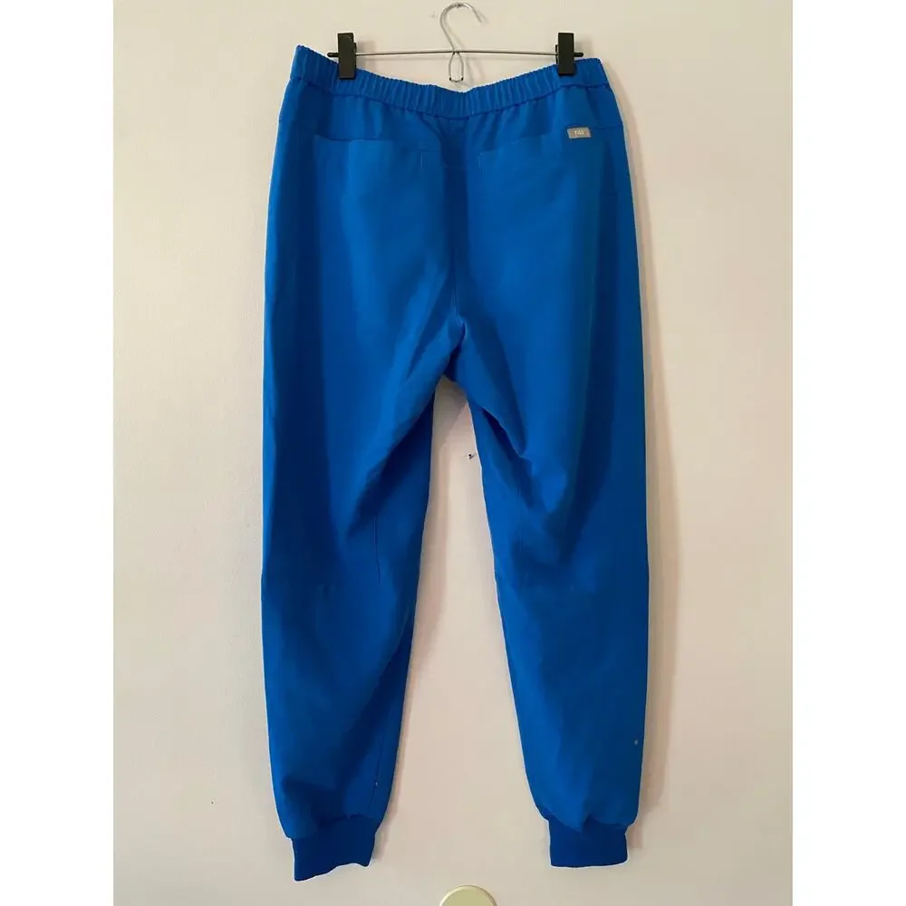 FIGS Royal Blue Tansen Jogger Scrub Pants Uniform Medical Men's size Large